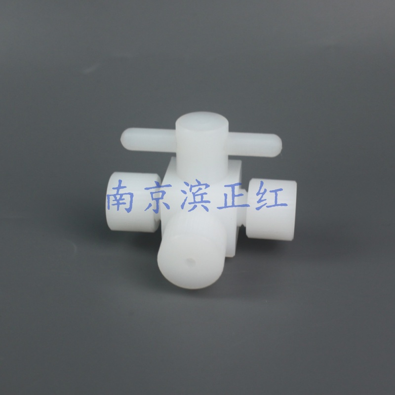 PFA三通阀门八分之一英寸-2