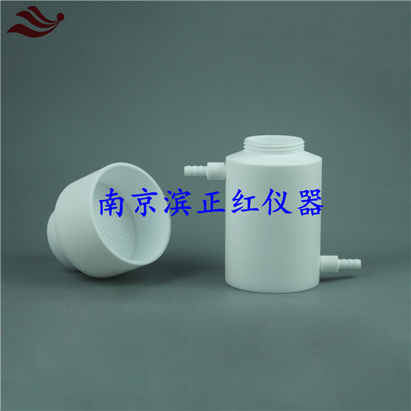 聚四氟乙烯布氏漏斗带抽滤瓶可按照滤膜尺寸定制