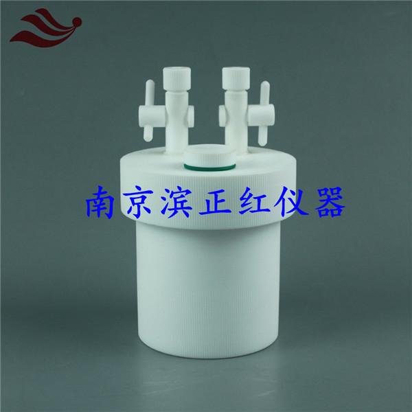耐强腐蚀聚四氟乙烯反应瓶耐高温PTFE反应罐金属元素空白值低