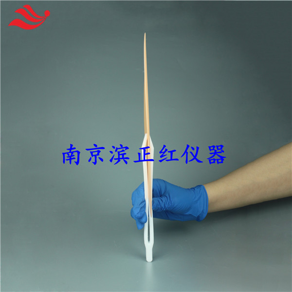 半导体芯片镊子高纯特氟龙镊子长度250mm硅片镊子晶片镊子耐腐蚀