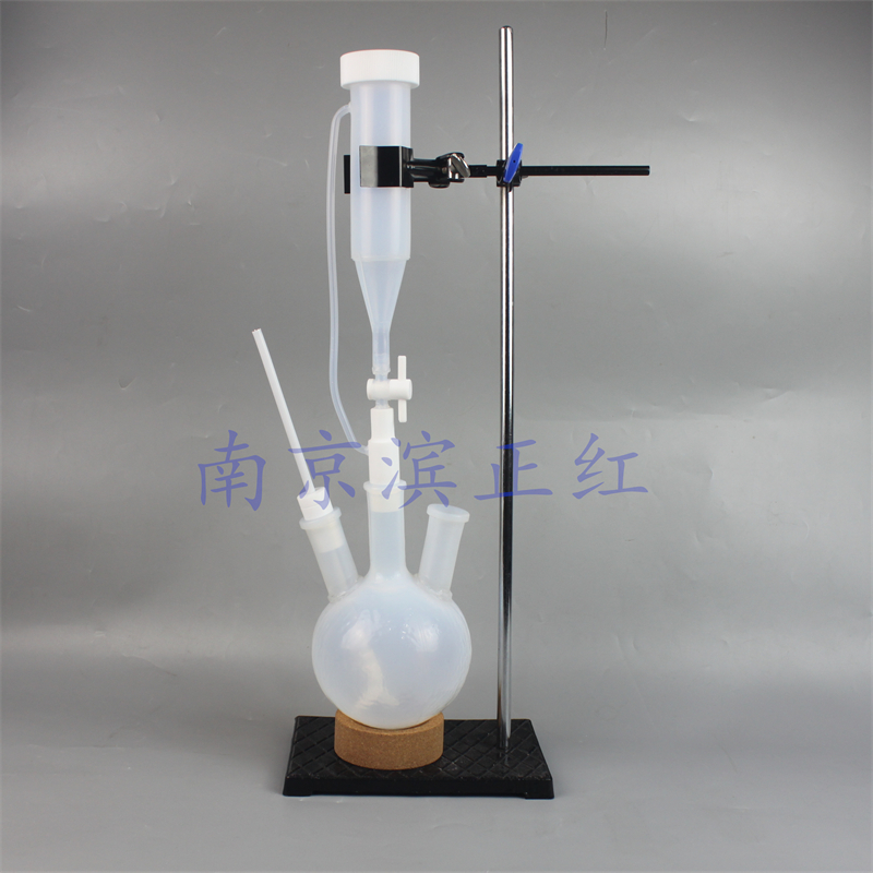 化工石油业用PFA恒压分液漏斗150ml耐腐蚀透明四氟漏斗