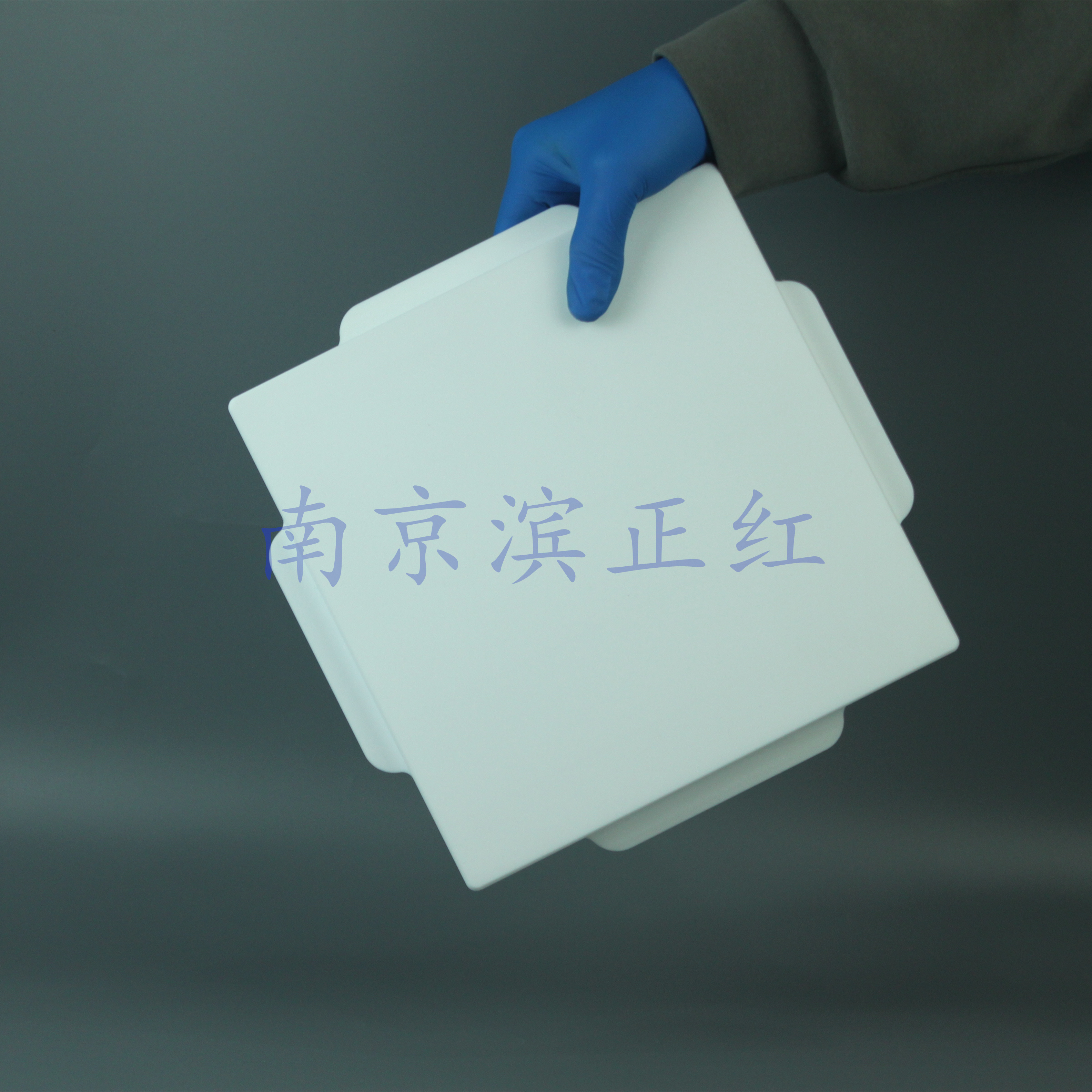 高纯PTFE硅片盒可定制耐腐蚀聚四氟乙烯方盒低本底放置芯片晶圆硅片四氟方盒