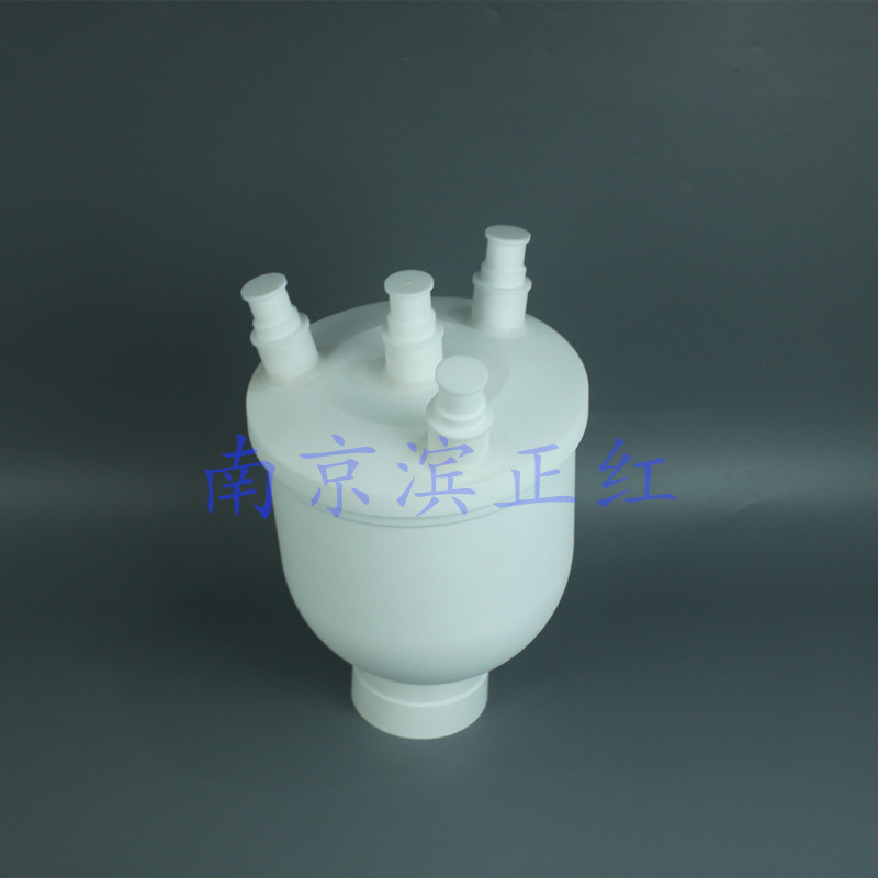 聚四氟乙烯烧瓶5000ml可定制PTFE反应烧瓶四颈5L