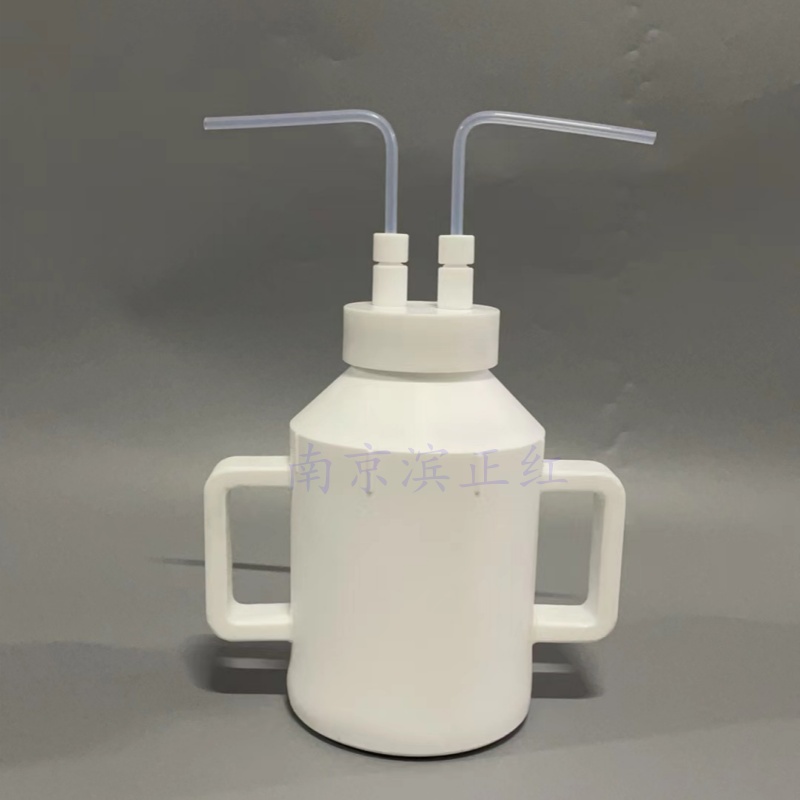定制四氟鼓泡瓶特氟龙多级吸收反应瓶
